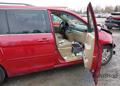 2006 Honda Odyssey Ex-L z USA, uszkodzony, nr VIN 5FNRL386X6B408623